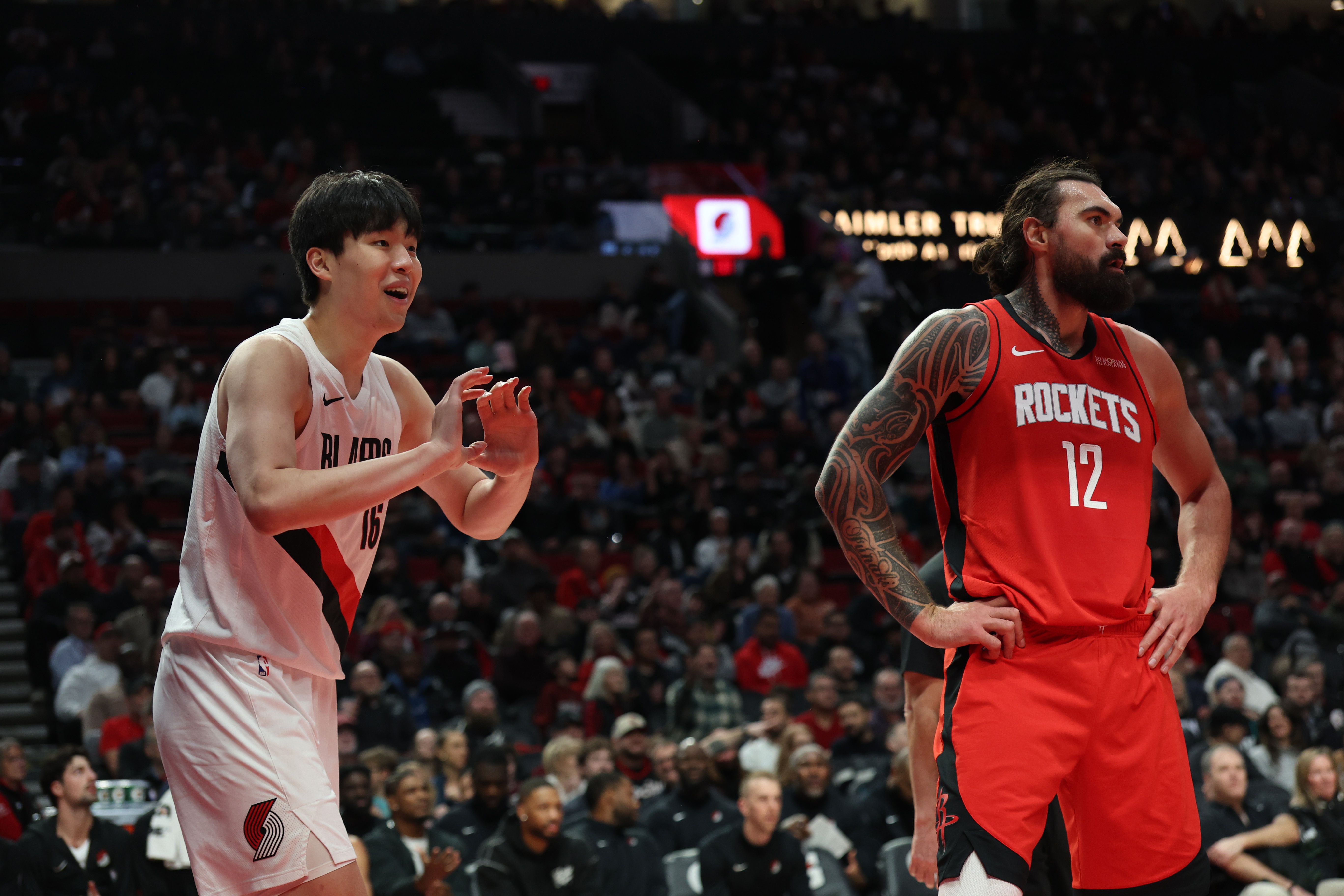 法甲直播-拓媒：亚当斯的身体联盟顶级 杨瀚森直面挑战没有丝毫退缩